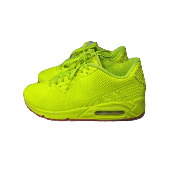 Nike Air Max 90 Hyperfuse ID Womens Size 7.5 Shoes Yellow~822578-997 - Picture 3 of 11
